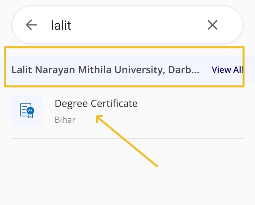 LNMU Degree Certificate Download 2025